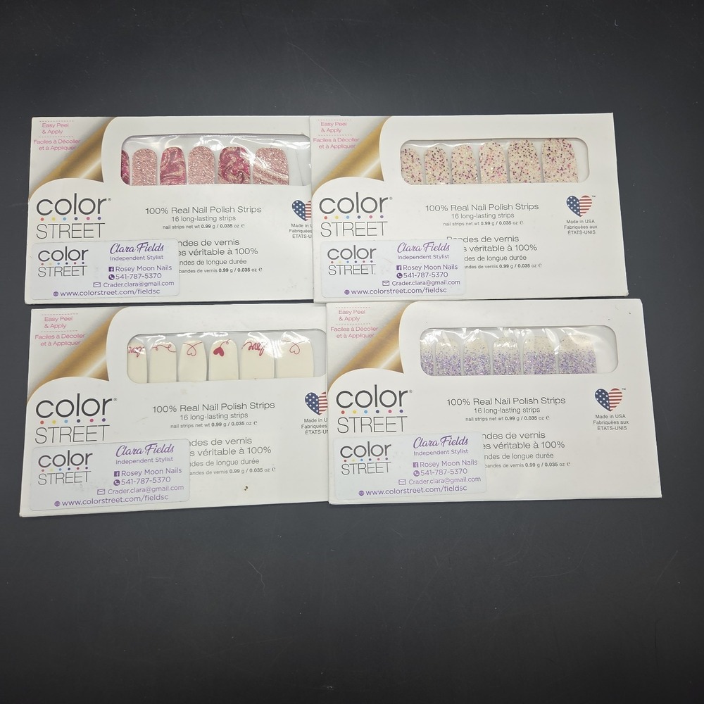Color Street Set Of Nail Polish Strips